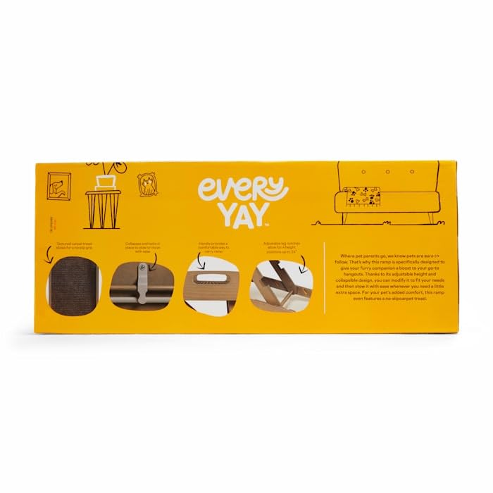 Everyyay Rise & Climb Indoor Pet Ramp, 39.37' L X 15.75' W X 3.94' H