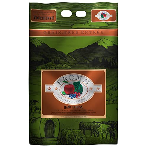 Fromm Four-Star Nutritionals Rancherosa Dog Food - Premium Dry Dog Food - Beef Recipe - 12 Lb