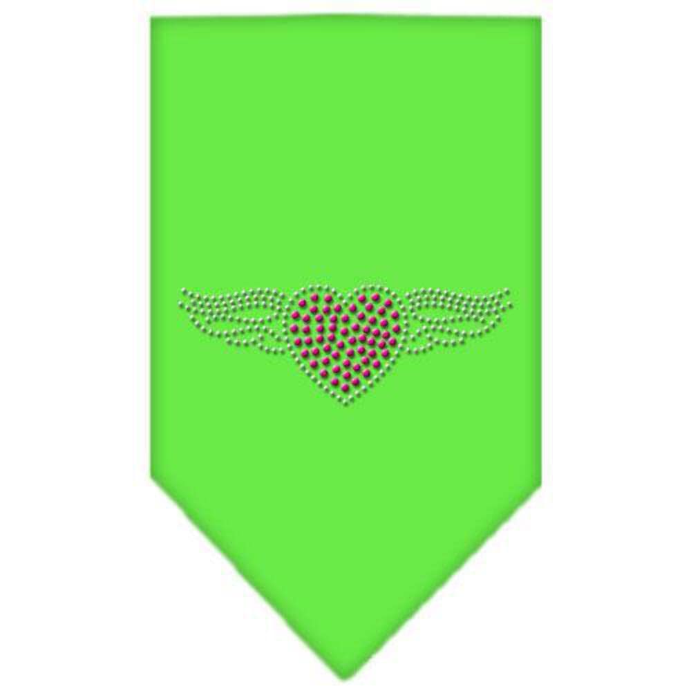Mirage Pet Products Aviator Rhinestone Bandana, Large, Yellow