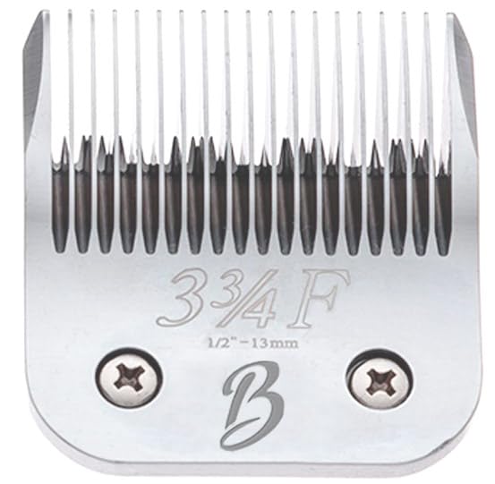 Bucchelli Detachable A Series 3 3/4 Blade Dog Grooming Cut Length 1/2'' - 13Mm Japanese Carbonized Steel Dog Clipper Supplies | 