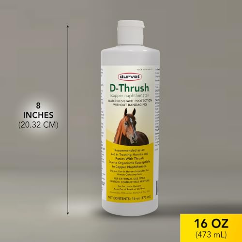 Durvet 001-0528 n/ana D-Thrush Horse Coat Care, 16 oz