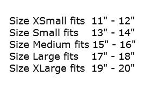 Chokefree Velpro Mesh Pet Shoulder Harness Collar, 20', Purple