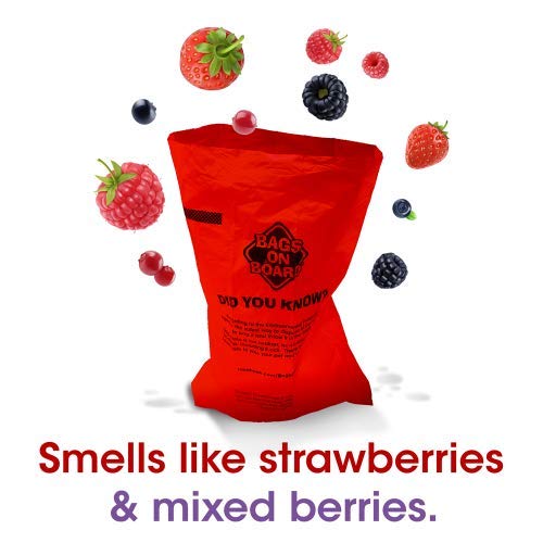 Bags On Board Dog Poo Bags | Strong, Leak Proof Dog Waste Bags | Triple Berry Scent | 140 Bags