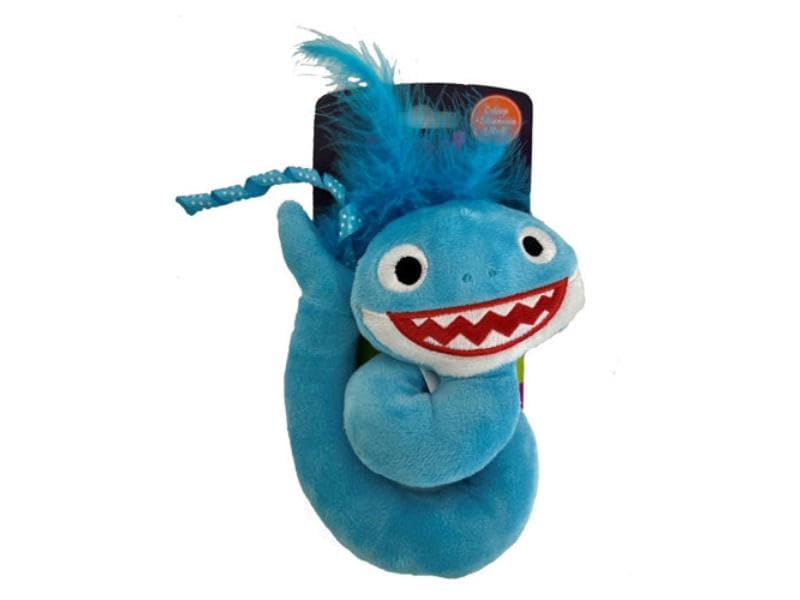 Cosmi Pet Llc 19015202: Toy Cat Shark Twisty Kicker