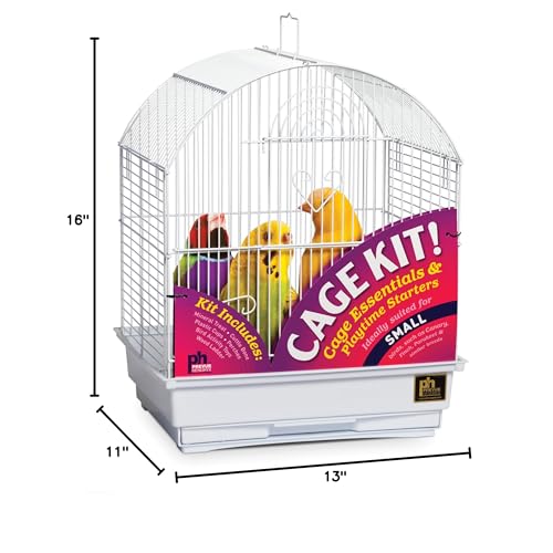 Prevue Pet Products 91102 Round Roof Bird Cage Kit