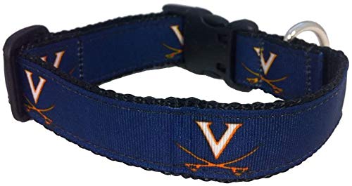 College Dog Collar (Large, Virginia)