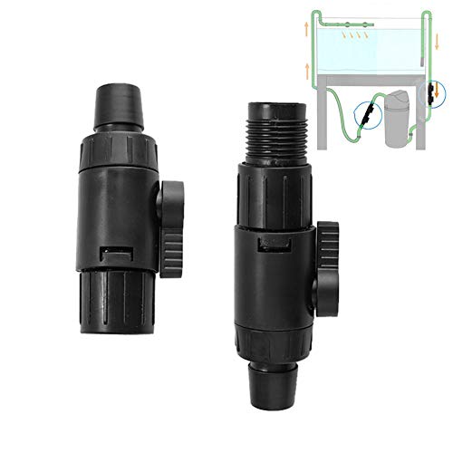 Hffheer Aquarium Hose Valve Fishbowl Water Control Valve Quick Release Connector For Aquariums And Fish (16Mm)