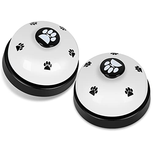 Jexcull Pet Training Bells, 2 Pack Dogs Bell For Door Potty Training And To Ring To Go Outside Communication Device Dog Agilityt