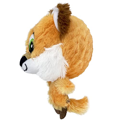 Multipet Knobby Noggins Fox Dog Toy
