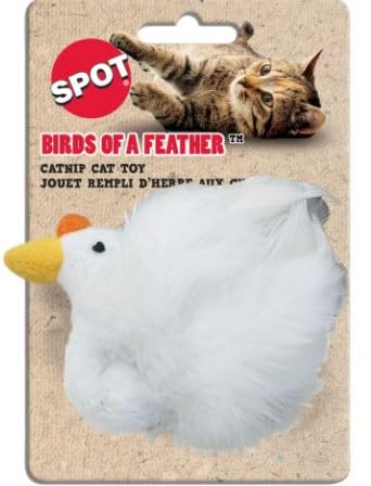 Ethical Pet 3 Pack Birds Of A Feather Cat Toys, Assorted
