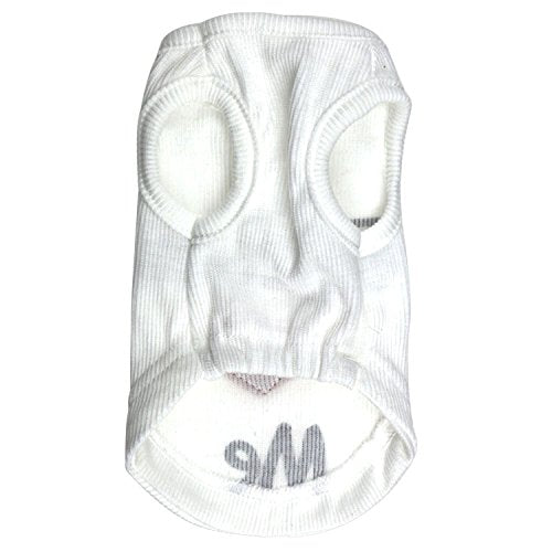 Droolingdog Small Dog Clothes White Dog Shirt Puppy Sweater Pet T-Shirt For Small Dogs, Xxs, White