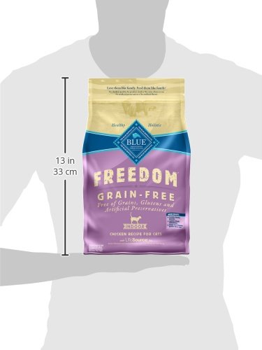 Blue Buffalo Freedom Grain-Free Adult Dry Cat Food, Complete & Balanced Nutrition for Indoor Cats, Made with Natural Ingredients