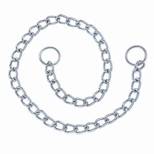 PDQ Choke Chain Dog Collar 28 in., 3.5 Mm Thickness