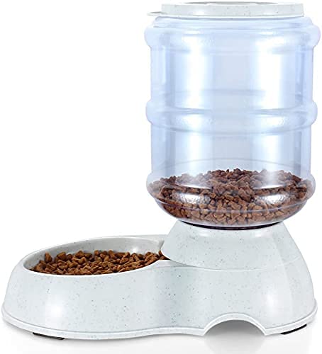 Cyrox Dog And Cat Water Dispenser Food Bowl Animals Automatic Pet Bottle Bowl Dish Stand Dog Feeding Bowl (1Pcs)