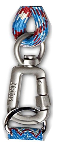 Helios Dura-Tough Easy Tension 3M Reflective Pet Leash And Collar, Medium, Blue