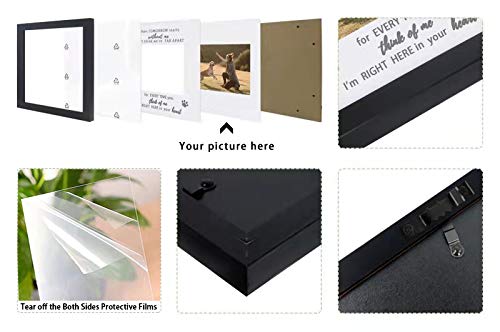 KCRasan Memorial Picture Frame for Pet Loss Gift - Remembrance Frame for Dog or Cat with Sympathy Tribute Keepsake(9x9 frame)