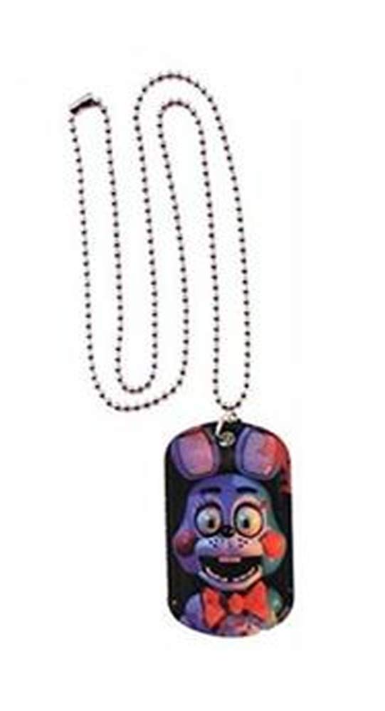 Five Nights at Freddy's Officially Licensed Dog Tags Necklace Mystery Pack Contains 1 Random Dog Tag Necklace