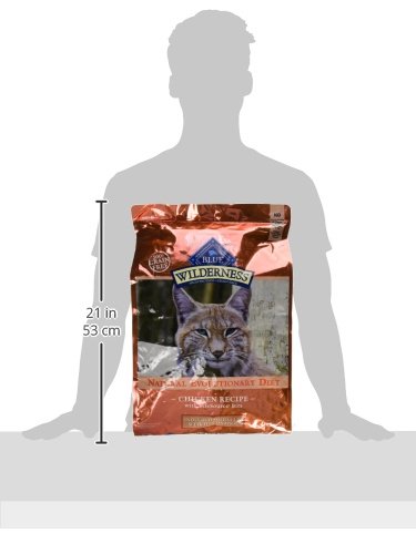 Blue Buffalo Wilderness Adult Indoor Dry Cat Food, Indoor Hairball Control and Weight Control Formula, High-Protein and Grain-Fr