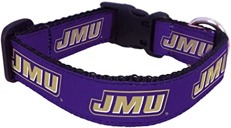 College Dog Collar (X-Small, James Madison)