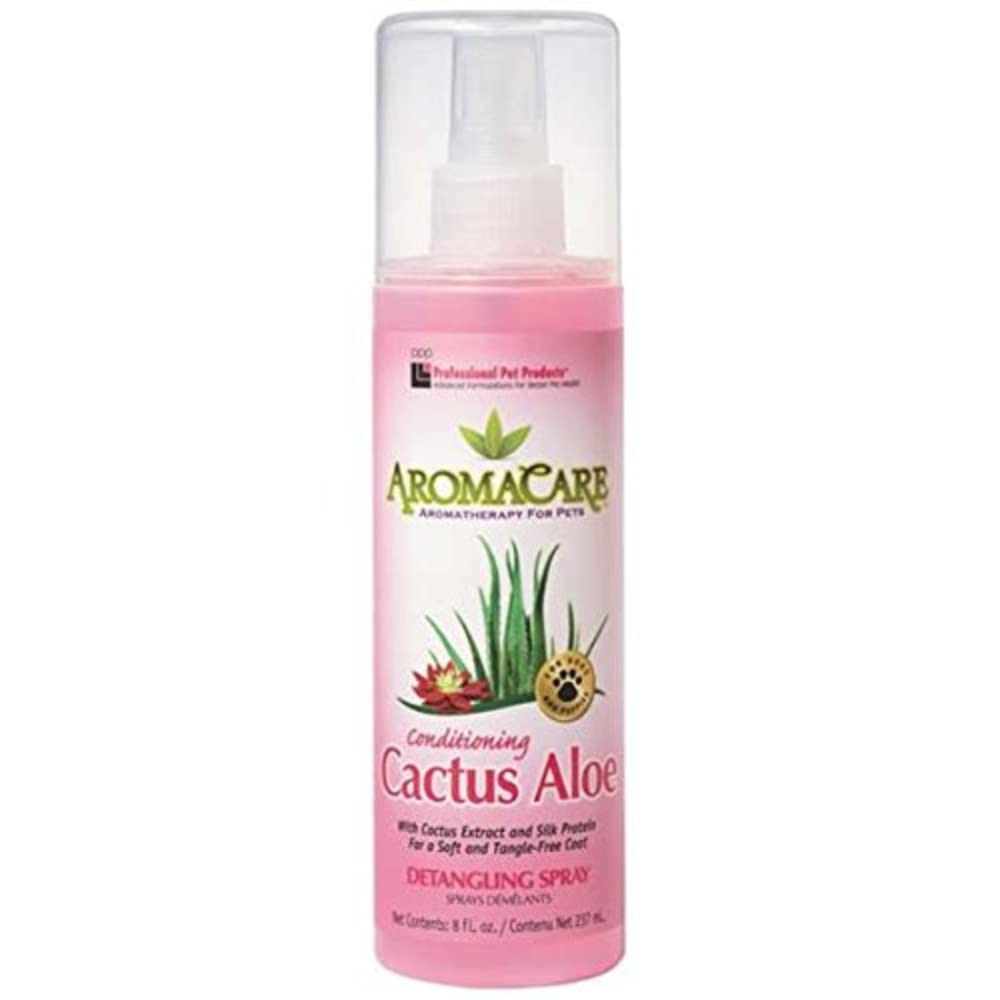 Ppp Pet Aroma Care Detangling Cactus Aloe Spray, 8-Ounce