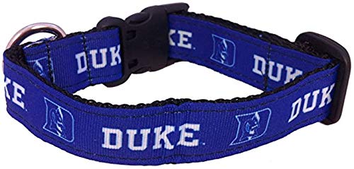 Collegiate Dog Collar (Medium, Duke Blue Devils)