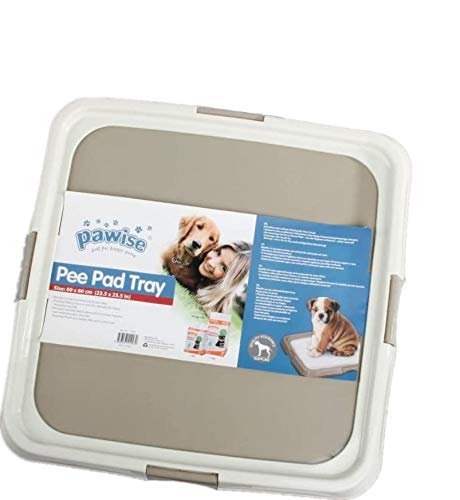 Pawise Pee Pad Holder - Puppy Training Pads - Bester Tragbarer Töpfchentrainer - Indoor Dog Potty - Puppy Essentials - Hundetraining Holder - Puppy Pad Holder - Pet Pee Holder (60 X 60 Cm) 24X24 In