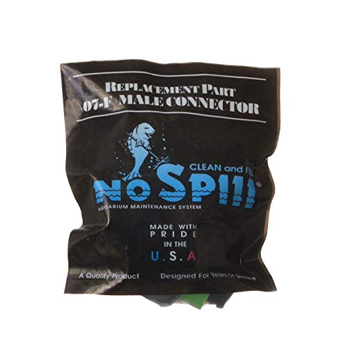 Python No Spill Clean & Fill Male Connector
