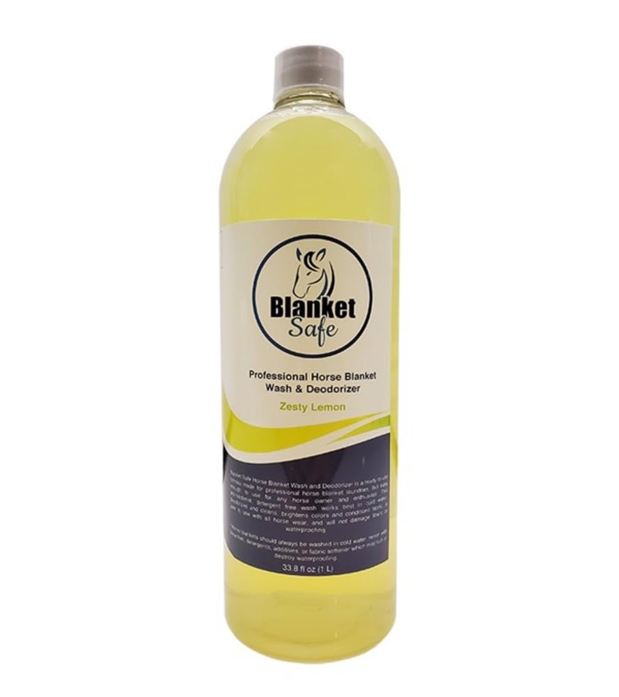 Blanket Safe WASH and Deodorizer Zesty Lemon Scent WASH, 33.8-OZ Bottle