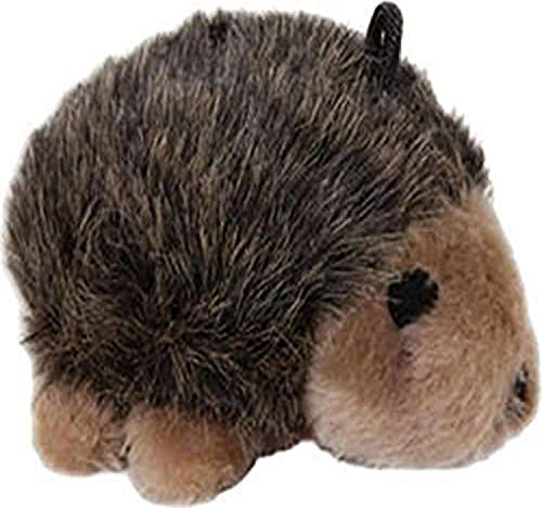 Booda Petmate 291480 Hedgehog Soft Bite Toy For Pets, Large, Brown