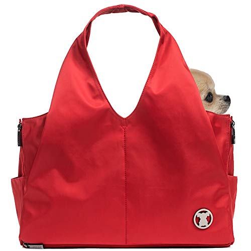 Miso Pup Shell Tote (Only For Use Interchangeable Base Pet Carrier) Sporty Red
