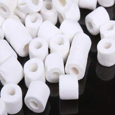 Aquapapa Filter Media Bags 50 1'' Bio Sponge Ball + 1 Lb Ceramic Rings For Aquarium Fish Tank Pond Canister Filter (Ship From Ca