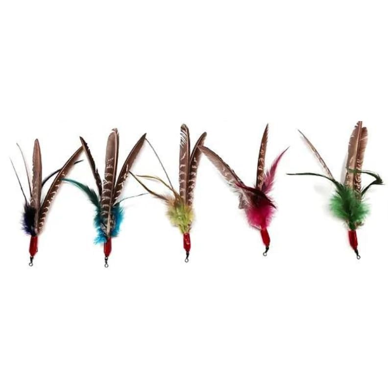 Gocat Dabird Super Feather Refill, Assorted Colors, Pack Of 3