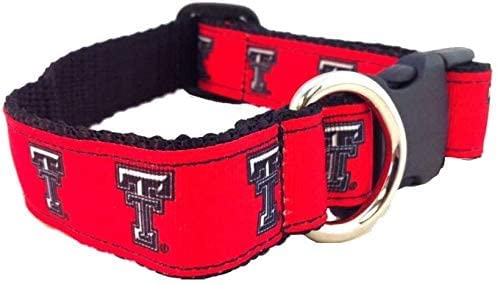 College Dog Collar (Small, Texas Tech)