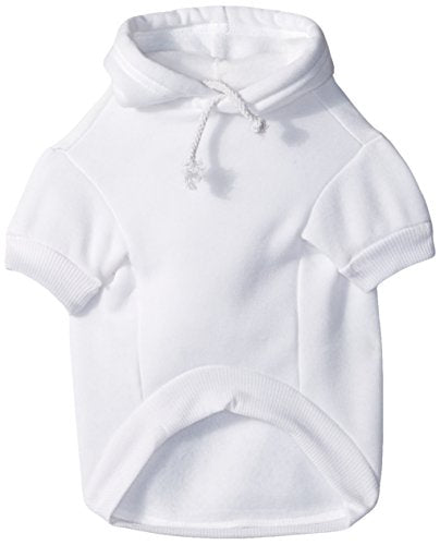 Pet, Dog & Cat Hoodie Rhinestone, &quot;Aviator&quot; Cream MD (6-10 lbs.)