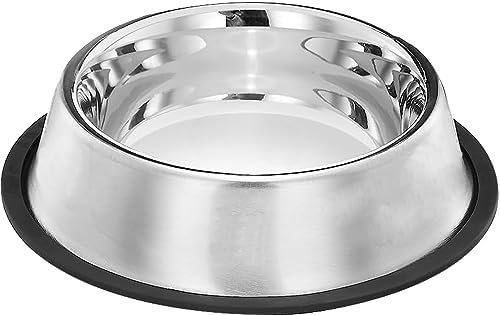Petjoy Stainless Steel Pet Feeding Bowl  Pack Of 2 | 200Ml NonSkid Food & Water Bowls For Dogs & Cats | Durable, RustResistan