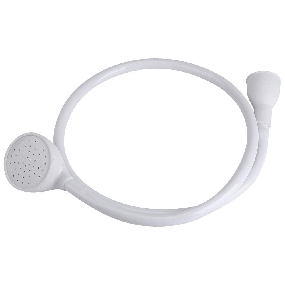 Jacksking Pet Shower Head, Pet Spray Head Hose Push On Bath Tub Sink Faucet Attachment Washing Hair Hairdresser(#1)