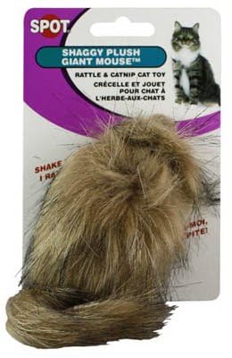 Shaggy Plush Giant Mouse