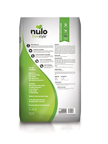 Nulo FreeStyle High Protein Indoor Cat Food, Duck & Cod Recipe - Natural Grain-Free Dry Indoor Cat Food with Omega Fatty Acids,