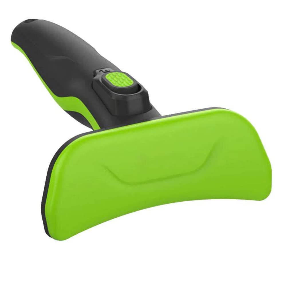 Pet Life  'Fur-Guard' Easy Self-Cleaning Grooming Deshedder Pet Comb