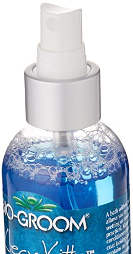 Bio-Groom Klean Kitty Waterless Cat Shampoo - No-Rinse, Cat Bathing Supplies, Kitten Wash, Cat & Dog Grooming Supplies, Cruelty-Free, Made In Usa, Dry Shampoo Spray, Cat Products - 8 Fl Oz 1-Pack
