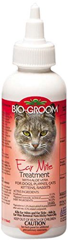 Bio-Groom Ear Mite Treatment With Aloe Vera 1 Oz - Pack Of 4