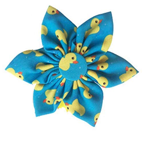 Huxley & Kent Pet Pinwheel | Lucky Ducky (Large) | Easter Spring Collar Accessory For Dogs/Cats | Bow Collar Attachment | Cute, 