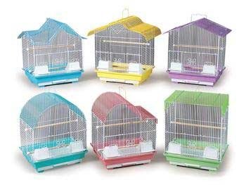 Prevue Pet Products Bpv22006 14 By 11-Inch 6-Pack Parakeet Cage, Small, Colors Vary