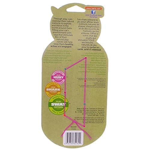 Hartz Just For Cats Midnight Crazies Cat Toy Balls - Assorted, For All Breed Sizes