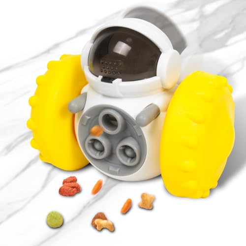 GRETEGO G&GO Dog/Cat Interactive Slow Feeder Puzzle Toy, Cognitive Dog Toys, Dog Treat Dispenser Toy, Interactive Pets Toys for