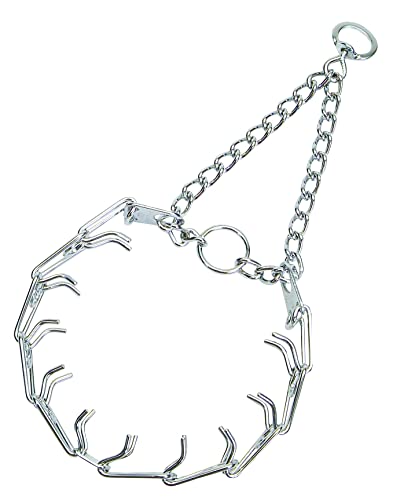 Herm Sprenger Ultra-Plus Prong Dog Training Collar, Chrome, 3.25 Mm X 20' Neck Size; 22' Chain Length