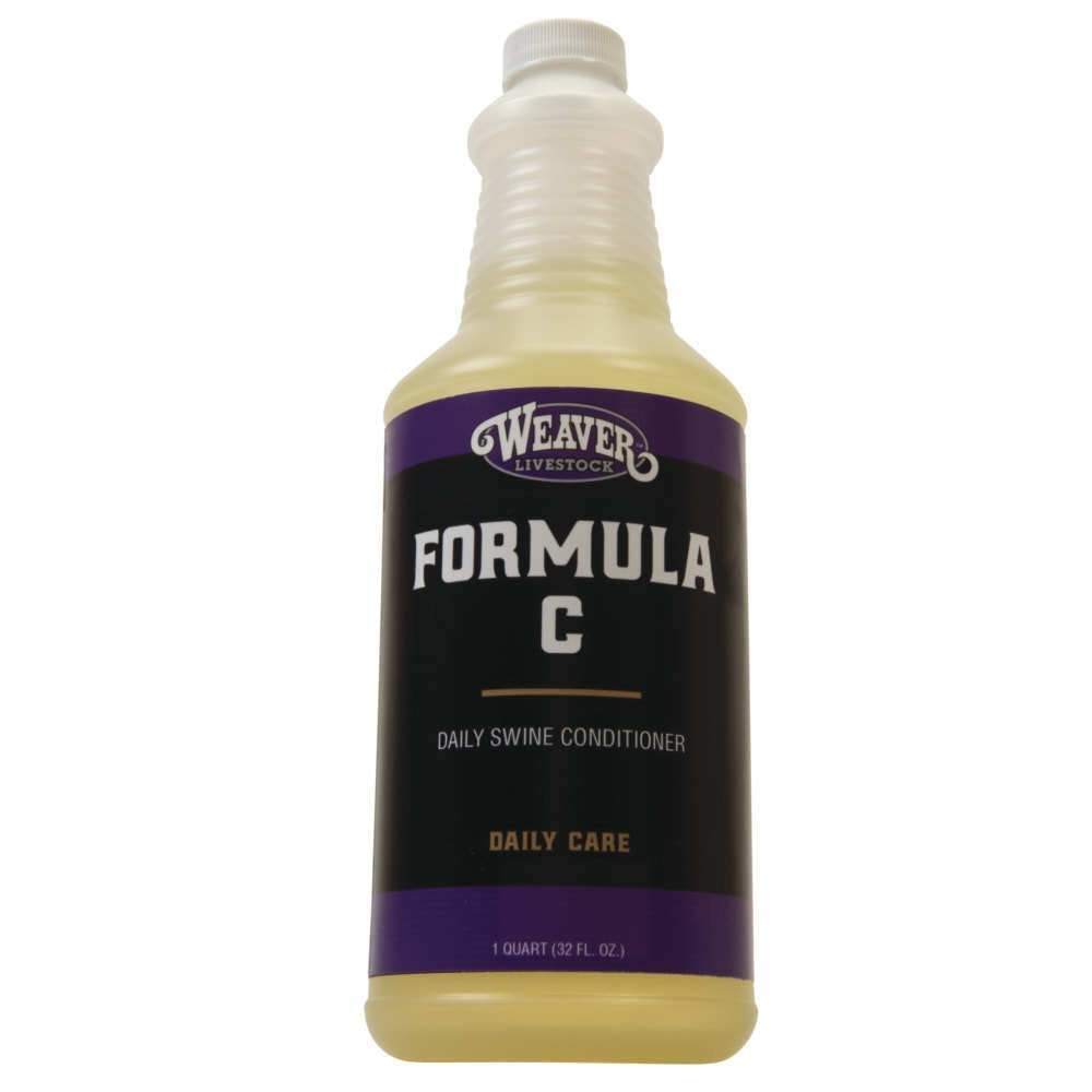 Weaver Livestock unisex adult Livestock Formula C Quart, White, Quart US