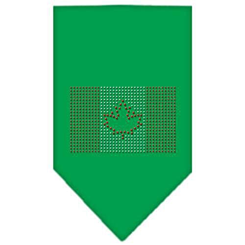 Mirage Pet Products Canadian Flag Rhinestone Bandana, Small, Cocoa
