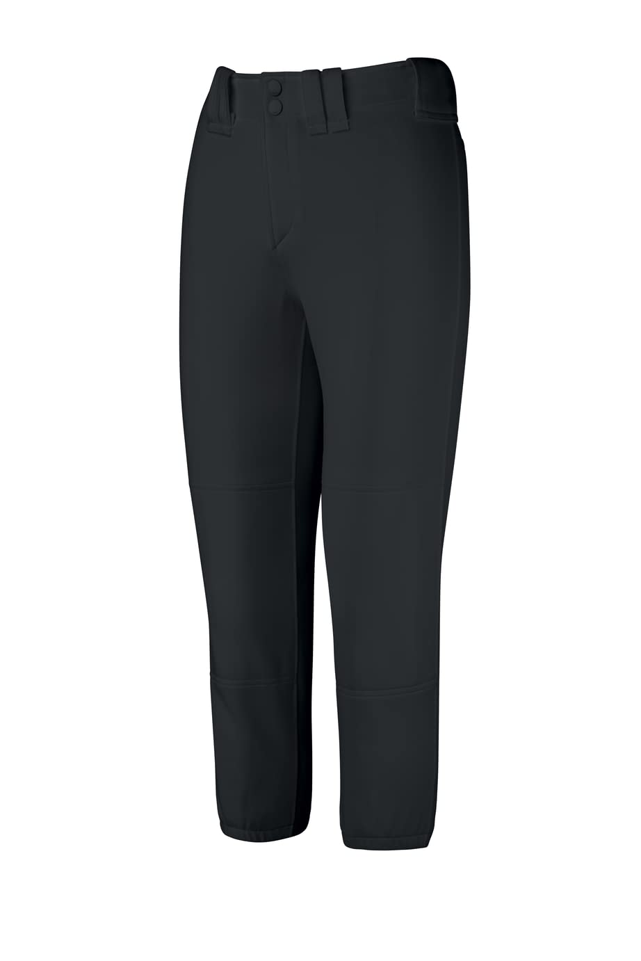 Mizuno Womens Belted Pant (Black, Xx-Large