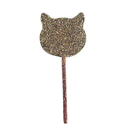Pet Guard Natural Compressed Catnip With Silver Vine Lollipop Cat Toy With Stick (Pack Of 1)